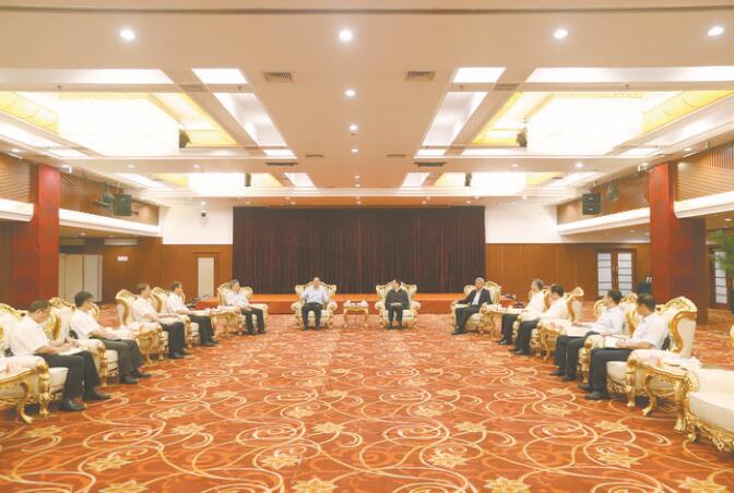 河南省委書記王國生、省長尹弘會見國家電網(wǎng)董事長、黨組書記毛偉明