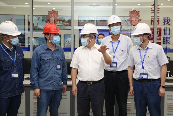 華電集團公司董事、總經理、黨組副書記葉向東到江蘇區(qū)域企業(yè)調研