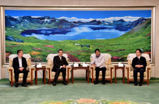 錢智民拜會吉林省委書記巴音朝魯、省長景俊海并調研吉電股份