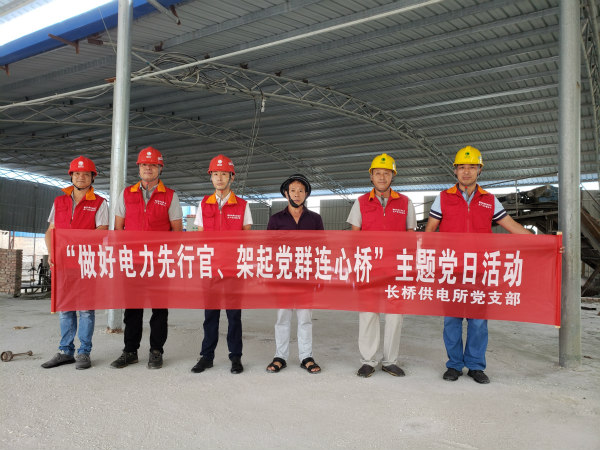 國網(wǎng)廣昌縣供電公司：開展“做好電力先行官、架起黨群連心橋”主題黨日活動
