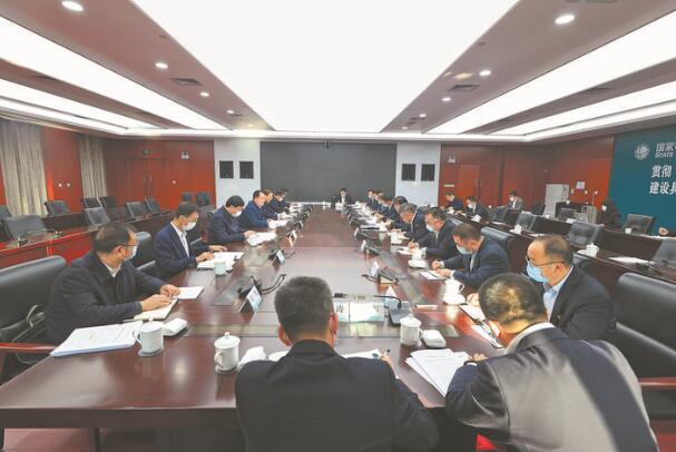 毛偉明董事長(zhǎng)、辛保安總經(jīng)理赴國(guó)網(wǎng)新疆電力調(diào)研