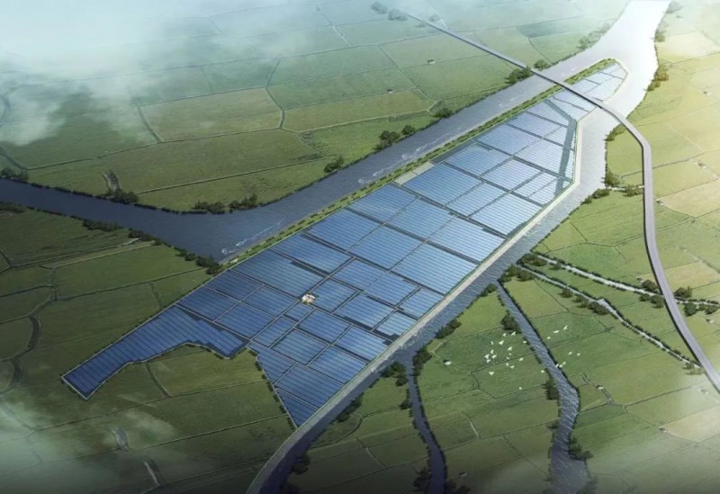 550MWp！亞洲最大漁光互補(bǔ)光伏發(fā)電項(xiàng)目之一正式開(kāi)工！