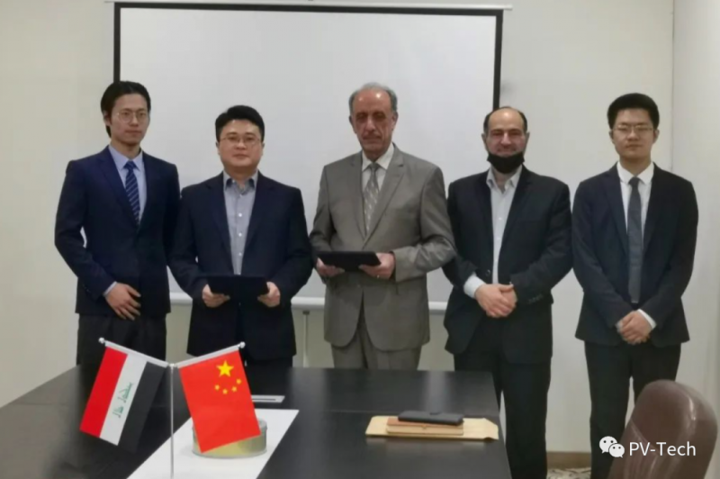 中國(guó)能建與伊拉克、越南簽署355MW光伏項(xiàng)目