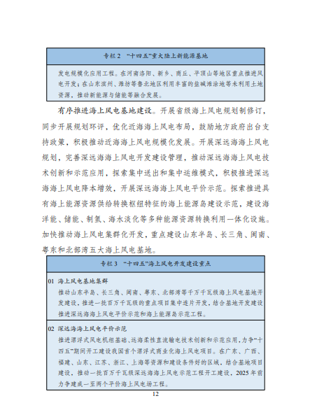 發(fā)改委、能源局等九部委聯(lián)合印發(fā)發(fā)布“十四五”可再生能源規(guī)劃！
