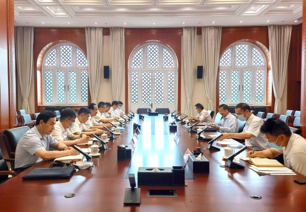 丁焰章拜訪國家能源局黨組書記、局長章建華