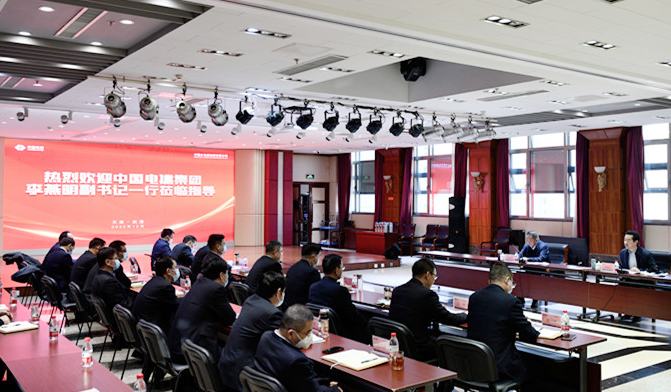中國電建黨委副書記、董事李燕明到水電基礎局調(diào)研慰問