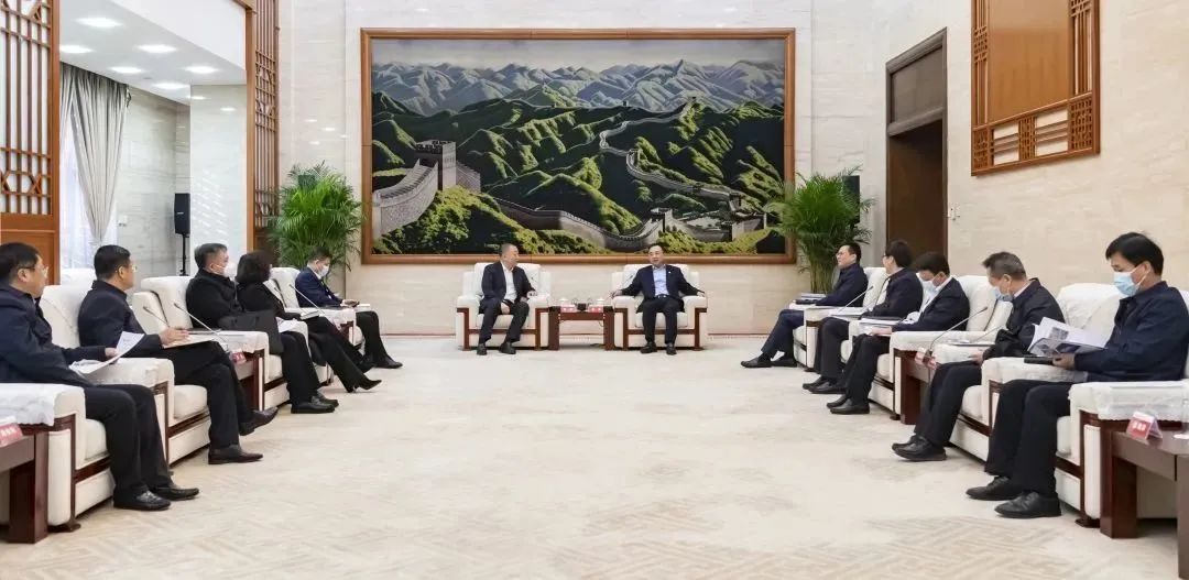 大唐集團黨組書記、董事長鄒磊會見鐵嶺市委書記、市人大常委會主任宋誠
