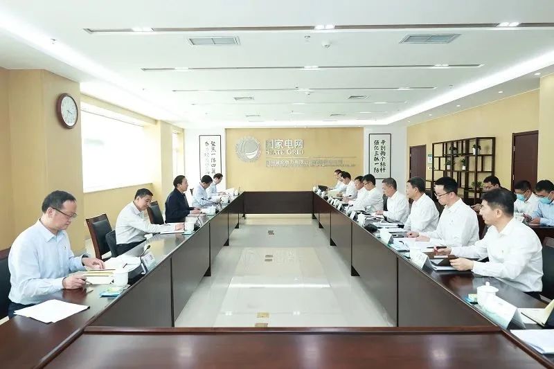 國家電網(wǎng)公司黨組書記、董事長辛保安深入基層開展主題教育專題調(diào)研