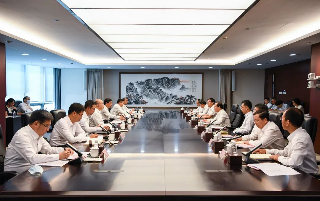 華電集團(tuán)黨組書記、董事長江毅與河北省委副書記、省長王正譜舉行會(huì)談