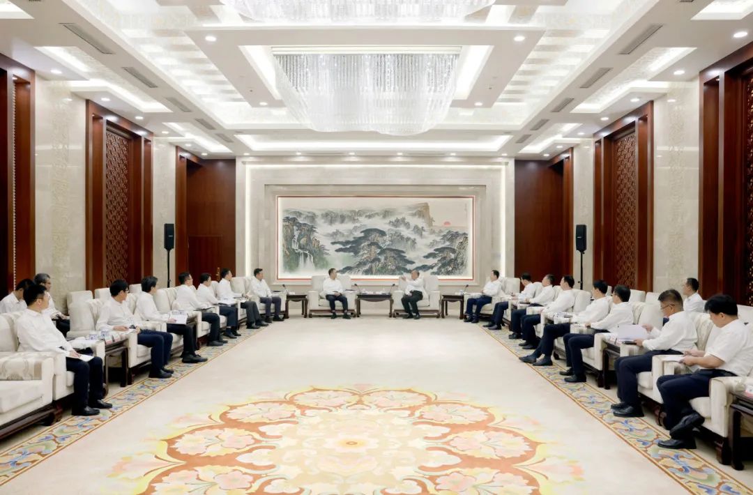 大唐集團(tuán)鄒磊、劉明勝拜會山東省委書記林武、省長周乃翔