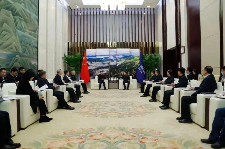 國家電投黨組書記、董事長劉明勝會(huì)見東方電氣黨組書記、董事長俞培根