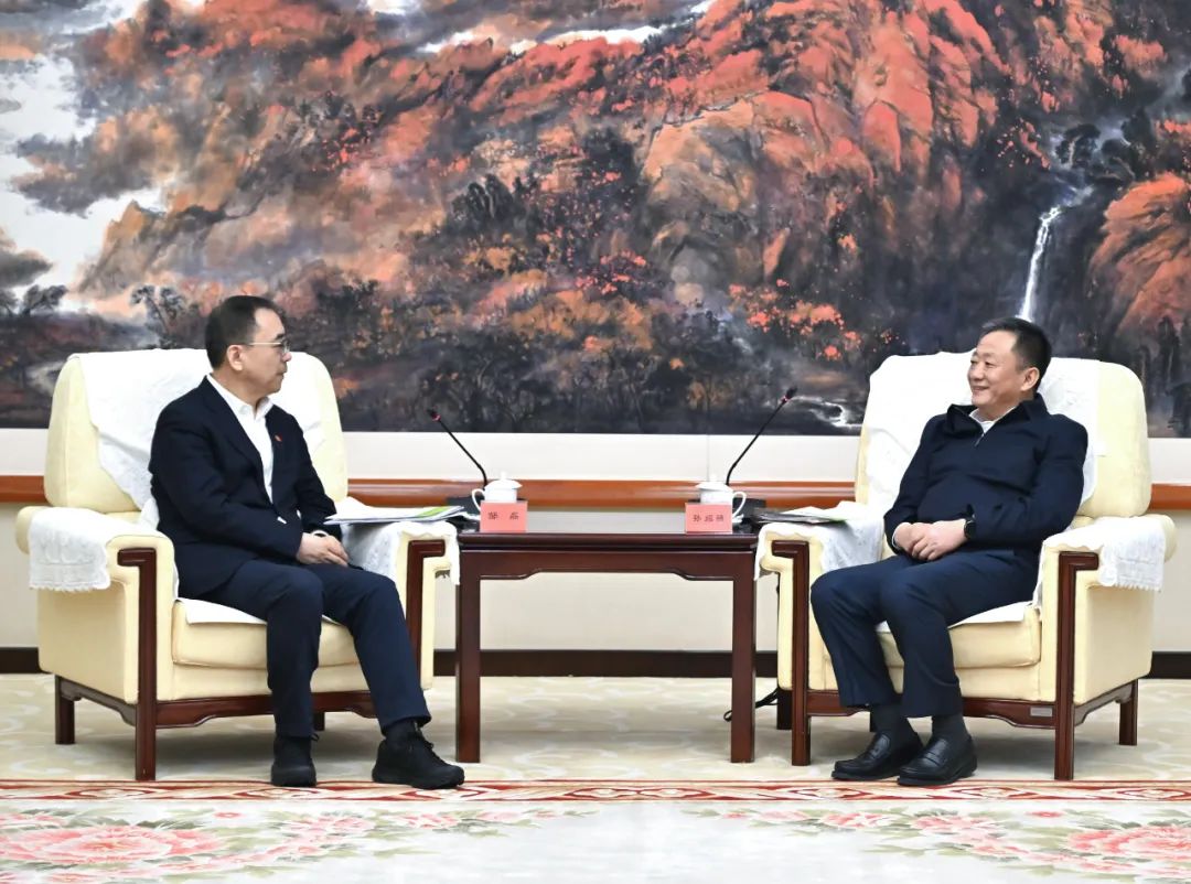 鄒磊拜會(huì)內(nèi)蒙古自治區(qū)黨委書(shū)記孫紹騁、自治區(qū)主席王莉霞