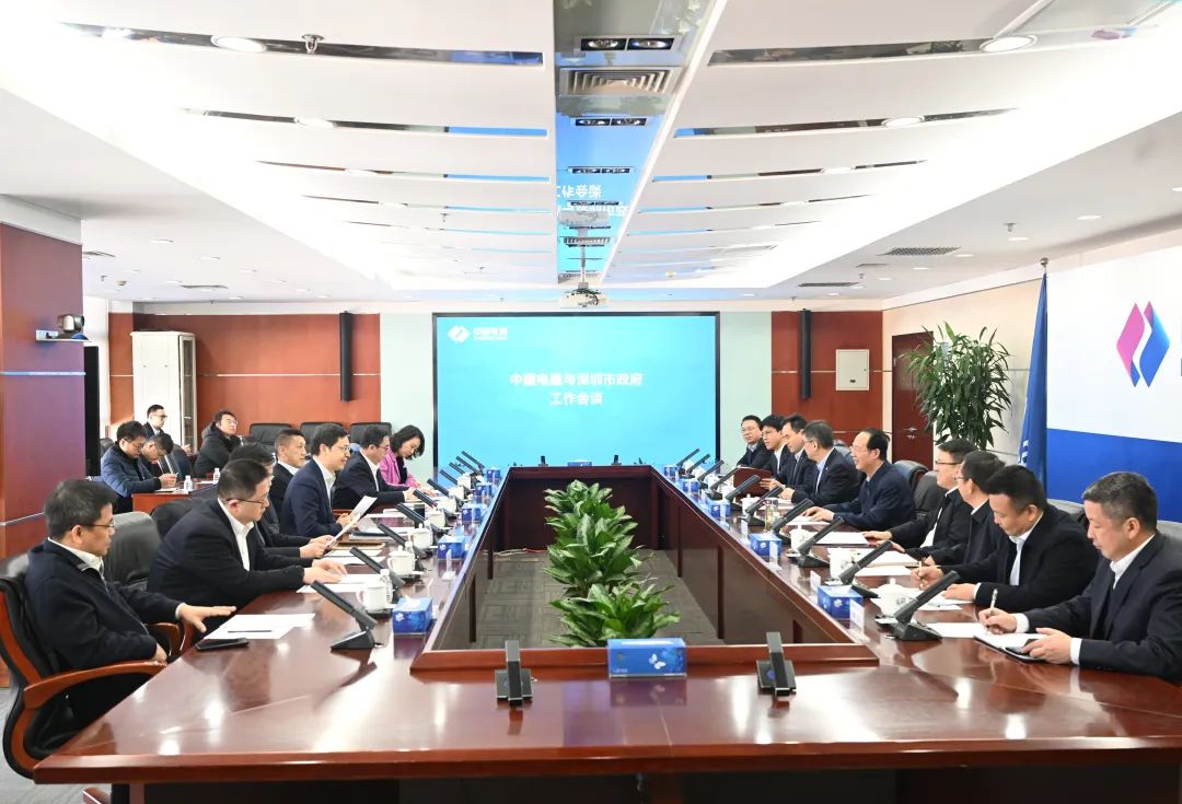 中國電建黨委書記、董事長丁焰章會見深圳市副市長張禮衛(wèi)