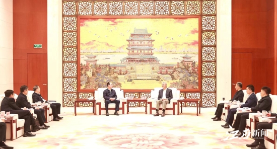 中國(guó)電建黨委書記、董事長(zhǎng)丁焰章拜會(huì)江西省委書記尹弘