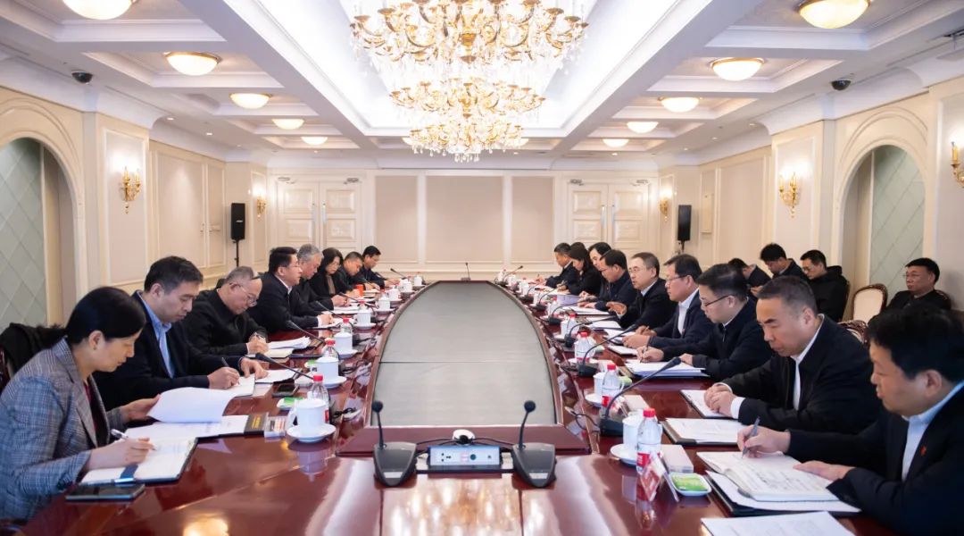 大唐集團(tuán)黨組書記、董事長(zhǎng)鄒磊與北京市副市長(zhǎng)高朋座談交流