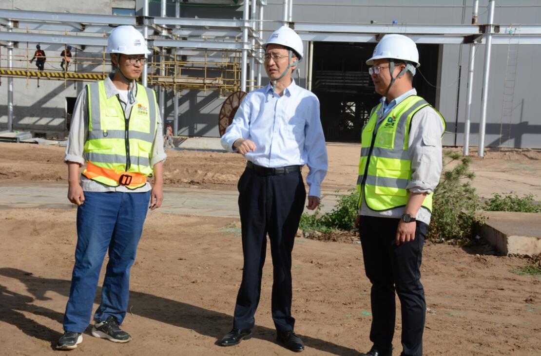 中國能建建筑集團(tuán)黨委委員、副總經(jīng)理汪公河到