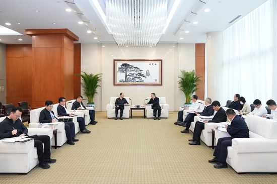 華能集團總經(jīng)理、黨組副書記張文峰會見甘肅省副省長王鈞