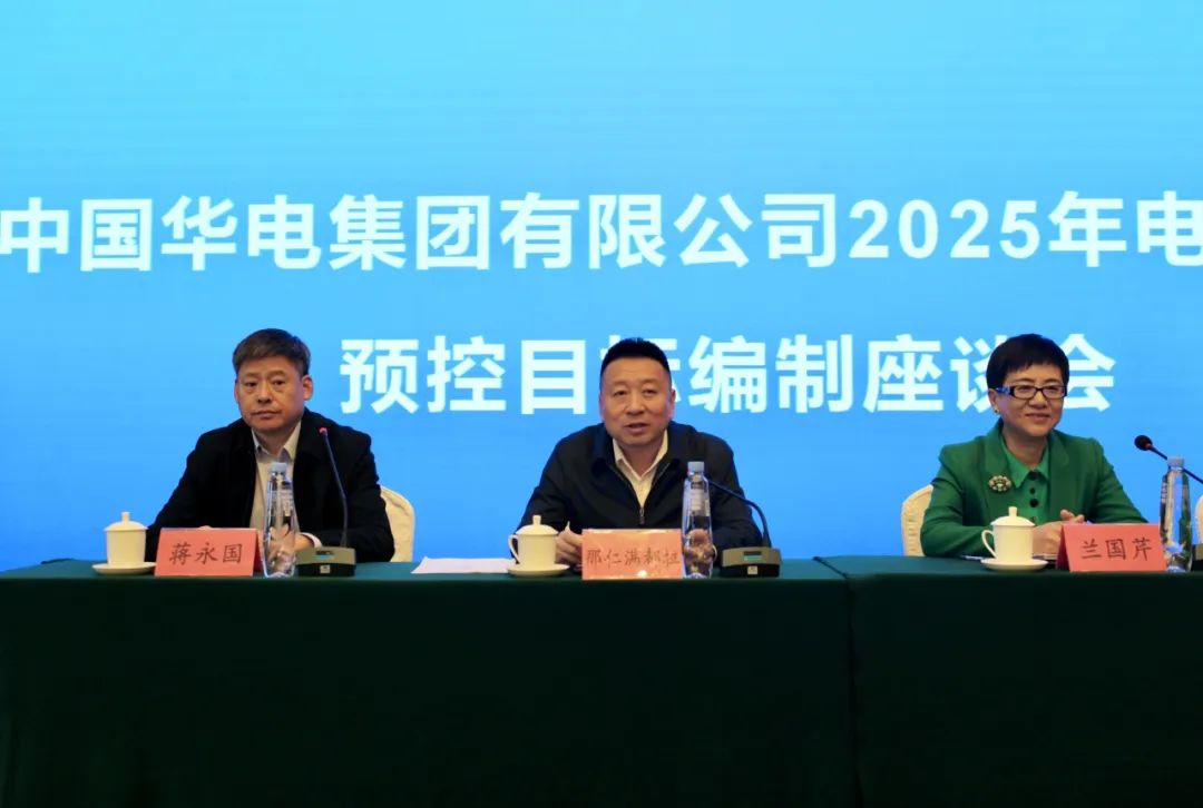 華能集團(tuán)2025年電、熱量預(yù)控目標(biāo)編制座談會(huì)在呼和浩特召開