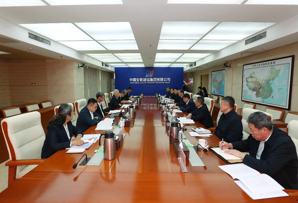 中國安能集團黨委書記、董事長陳奕輝與中國一重集團黨委書記、董事長徐鵬舉行工作會談