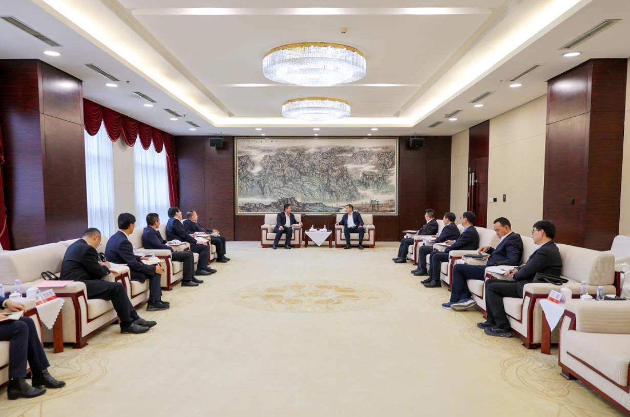大唐甘肅公司黨委書記、董事長王建偉拜會國網(wǎng)甘肅省電力公司董事長、黨委書記林一凡